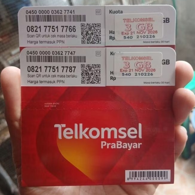 Nomor Cantik Telkomsel Prabayar Simpati Kartu AS Loop Hoki Jitu Sakti 5G 4G Perdana 10 11 12 Digit M