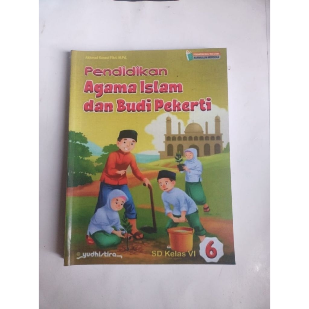buku pendidikan agama Islam kelas 6 SD penerbit Yudhistira kurikulum merdeka