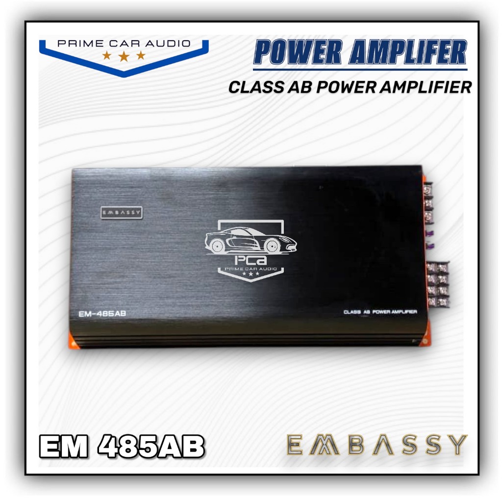 Power Amplifier Embassy EM 485 AB CLASS AB