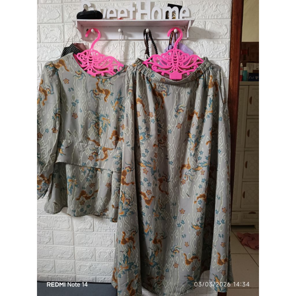 Stelan Rok Batik Kami for zalora original