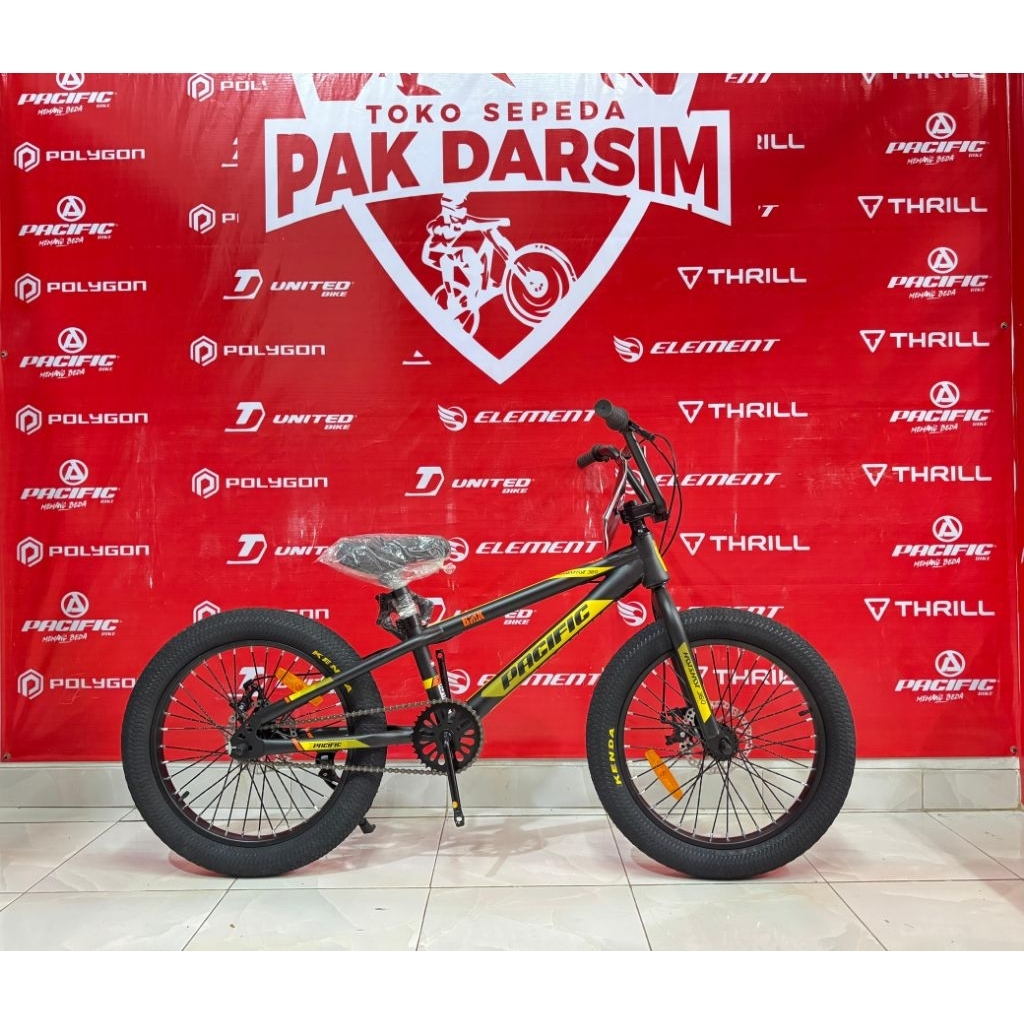 Sepeda BMX 20 inc Pacific Rem Cakram ban besar