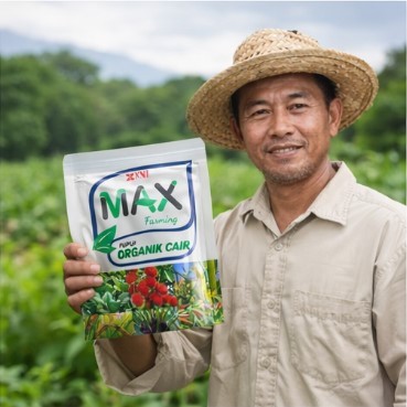 Pupuk Cair Organik untuk Mawar Anggrek MAX Farming