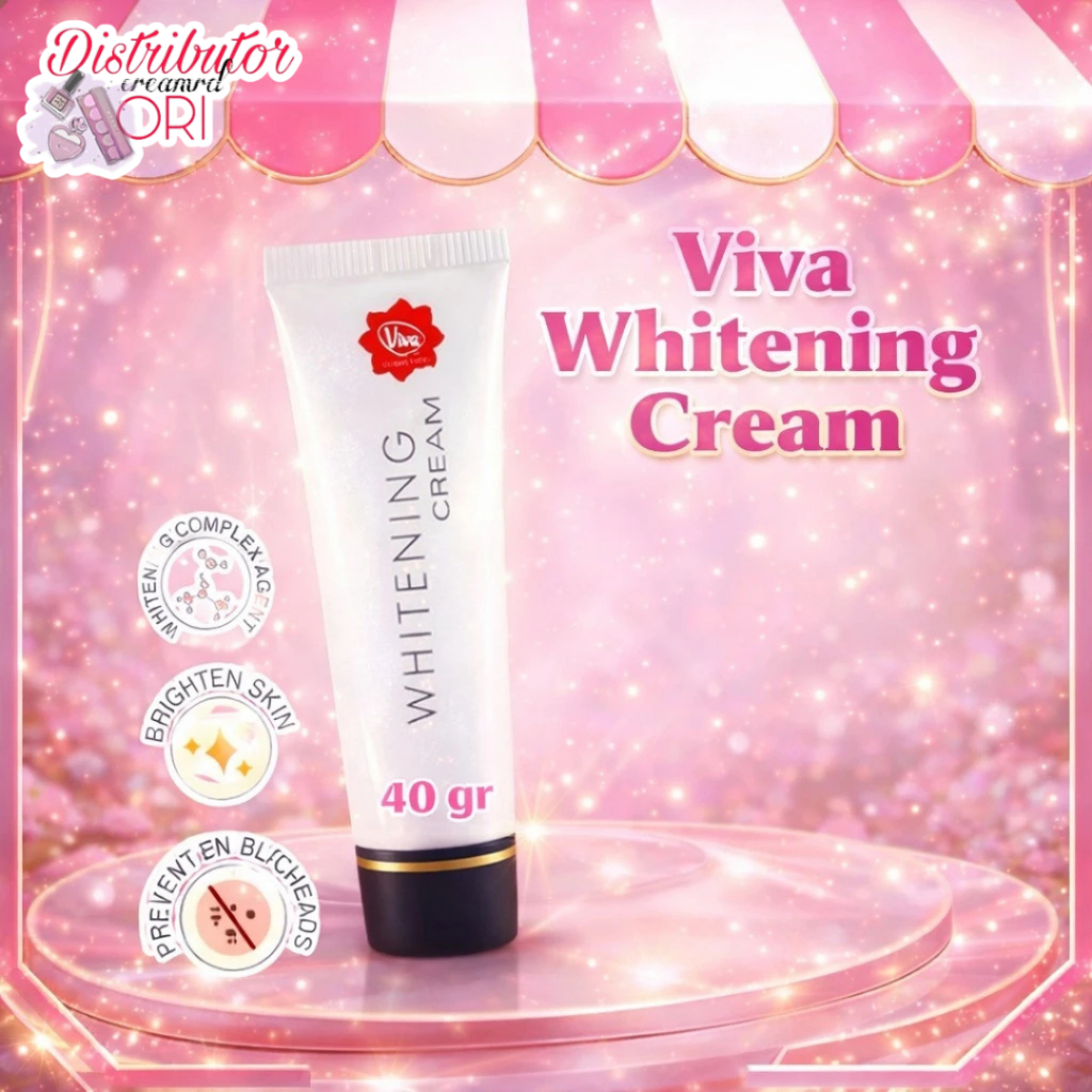 Viva Whitening Cream 40GR BESAR | ORIGINAL