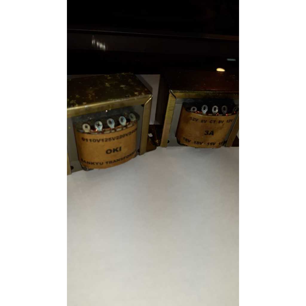 Trafo 3A (Ampere) CT 18V OKI