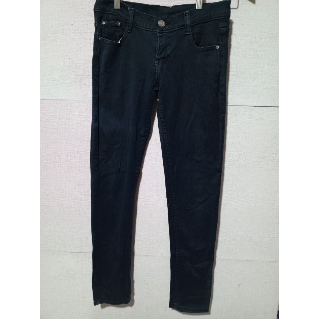 Celana panjang jeans denim blessing size 28-30 second
