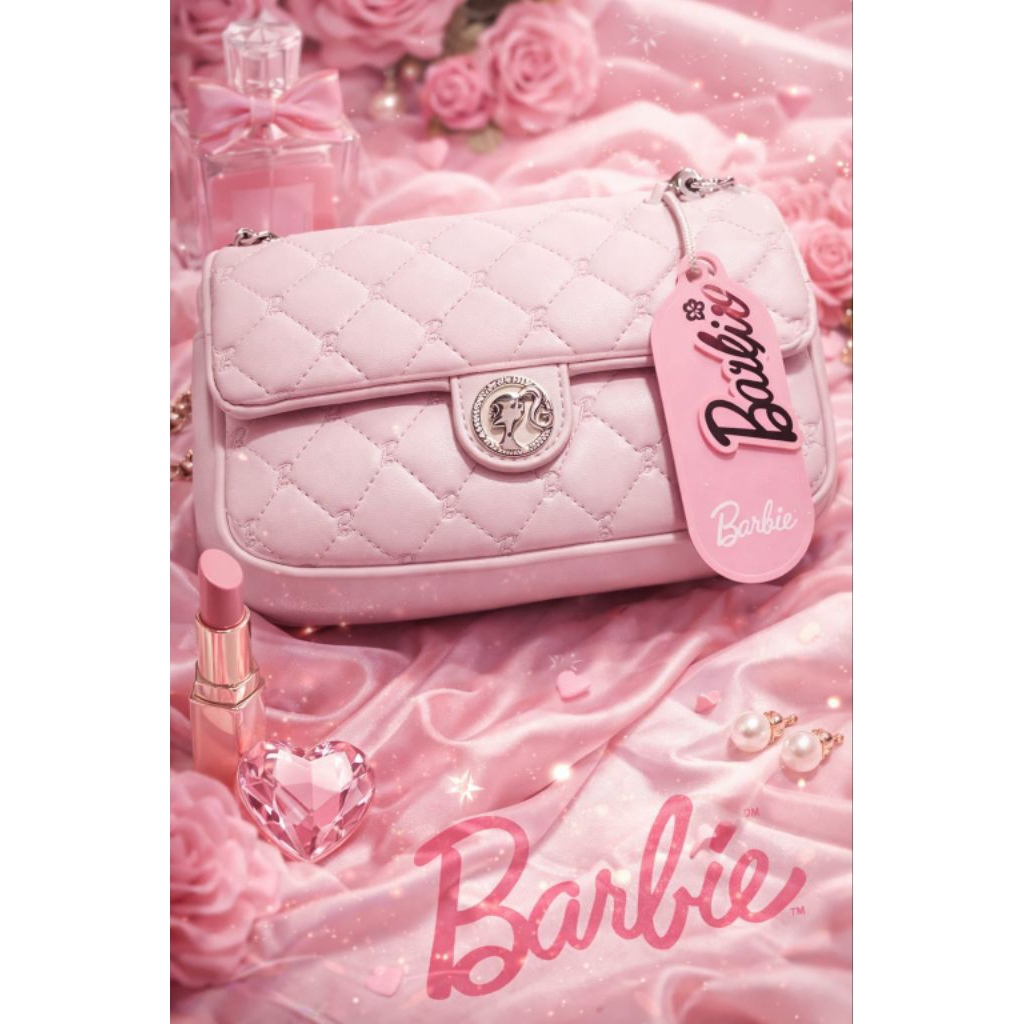 Tas Barbie Nikmir Mini Putih
