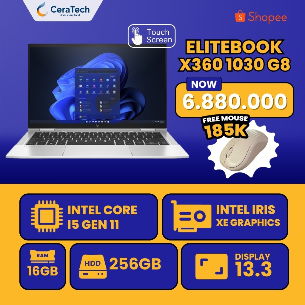 HP ELITEBOOK X360 1030 G8