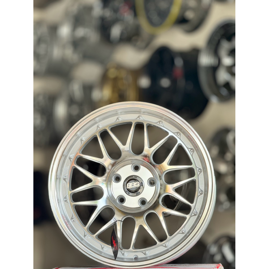Velg baru bbs R18-9.5 et25 pcd 5x114 cocok untuk reborn