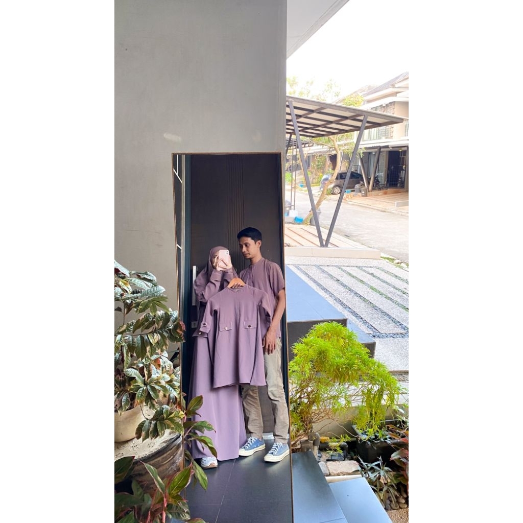 Almahyra Kids (Abaya) / gamis anak bahan adem anti UV