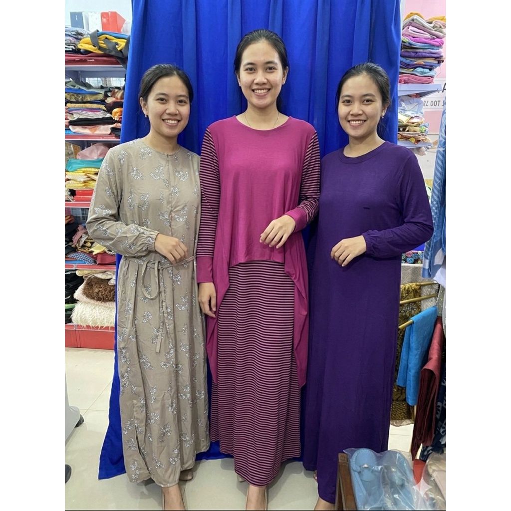 PL dp9 dress panjang wanita ld 110
