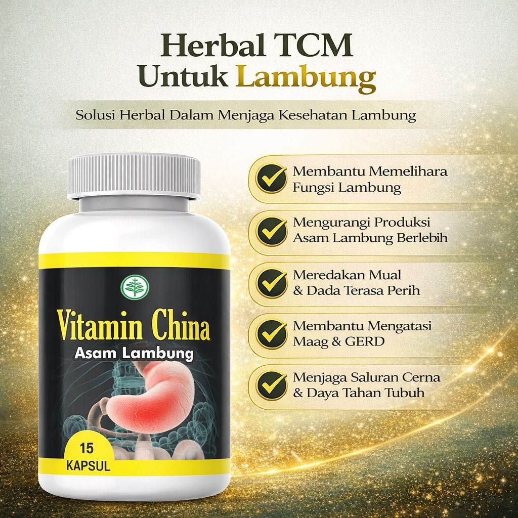 VITAMIN  Asam Lambung Efektif Mengatasi Asam lambung | Magg & Gerd Halal BPOM