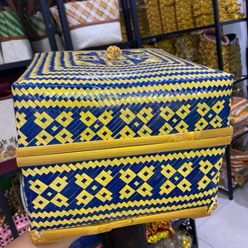 Keben sokasi bambu sibeh bahan kulit bambu ukuran 25cm