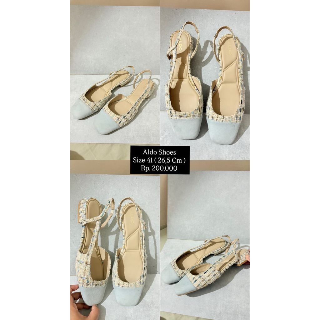 ALDO SHOES PRELOVED SIZE 41 26.5CM