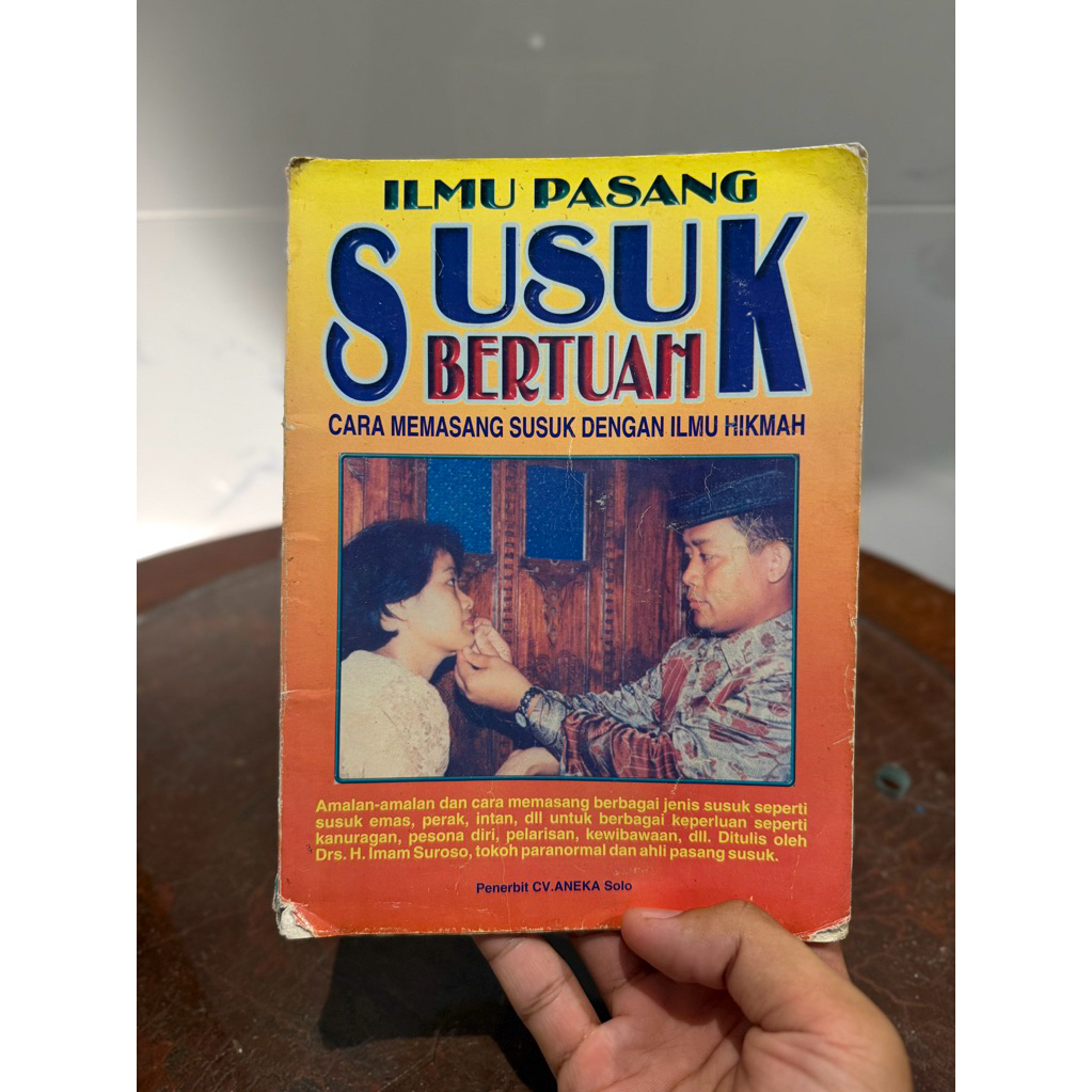 Kitab Tua Ilmu Pasang Susuk Emas & Perak – Buku Mistis Langka