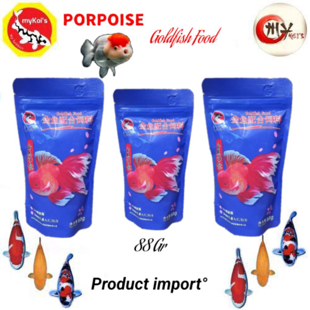 Porpoise Premium Goldfish Food 88 gr import