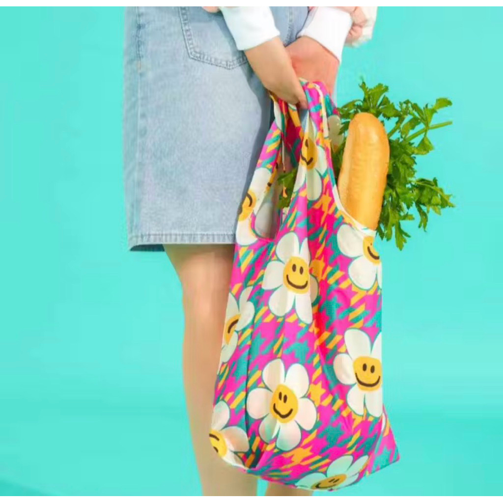 Wiggle Wiggle Picnic Bag Hound Tooth Check - Korea