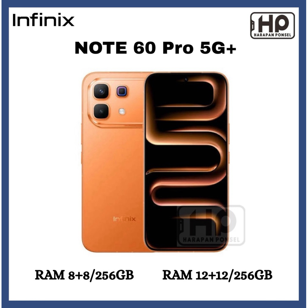 HANDPHONE INFINIX NOTE 60 PRO 5G+ RAM 8/256 12/256