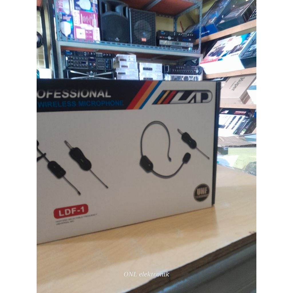 Mic wireles bando LAD LDF-1 original mic imam masjid