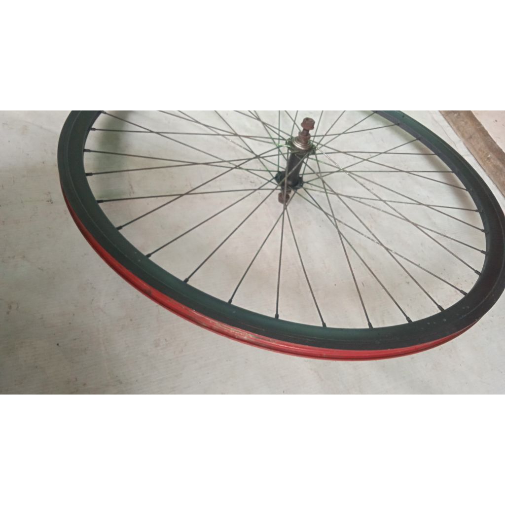 wheelset depan fixie 700c second ( tanpa ban)
