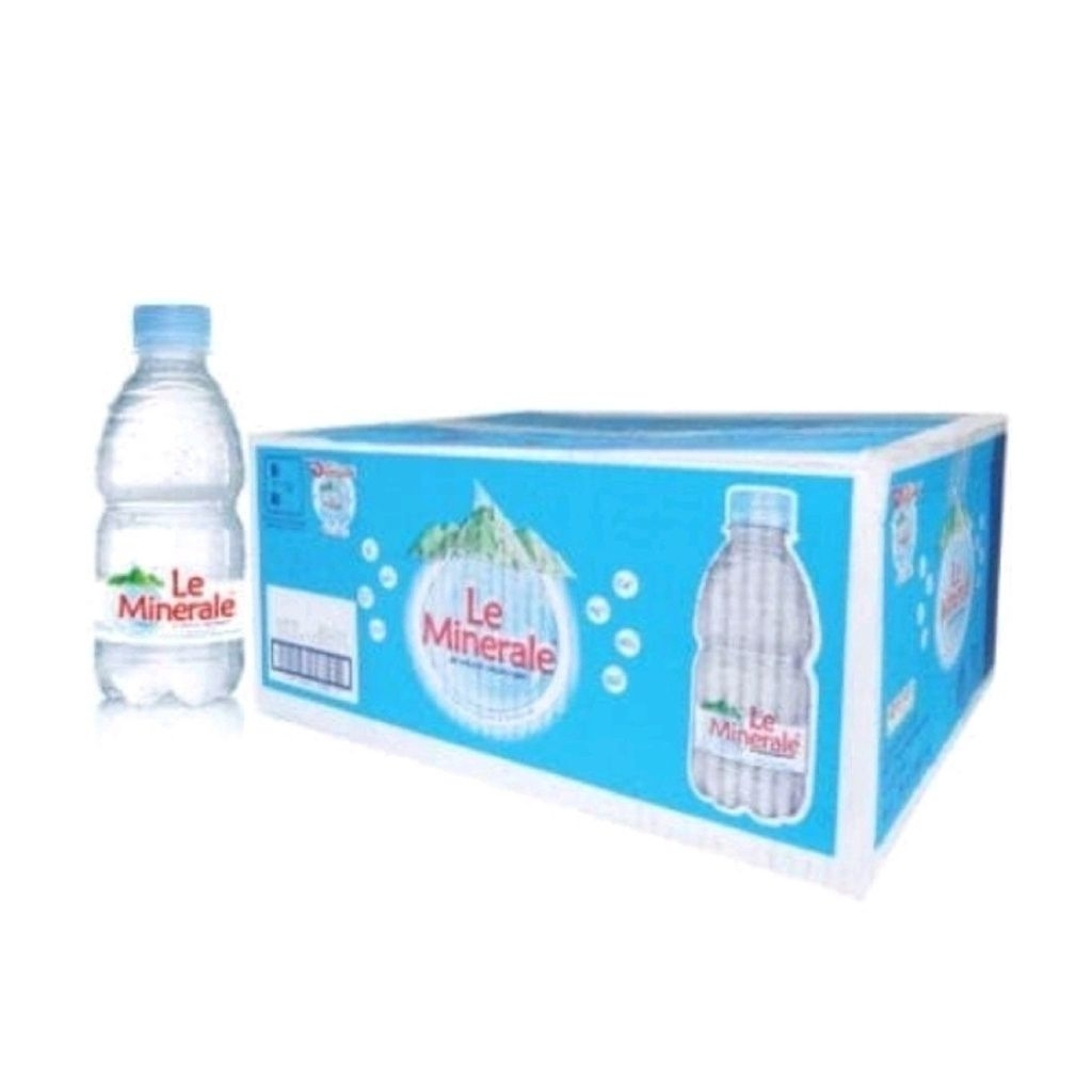 LE Mineral Air Botol 330ml - Dus Isi 24 Botol / LEMINERAL AIR MINERAL