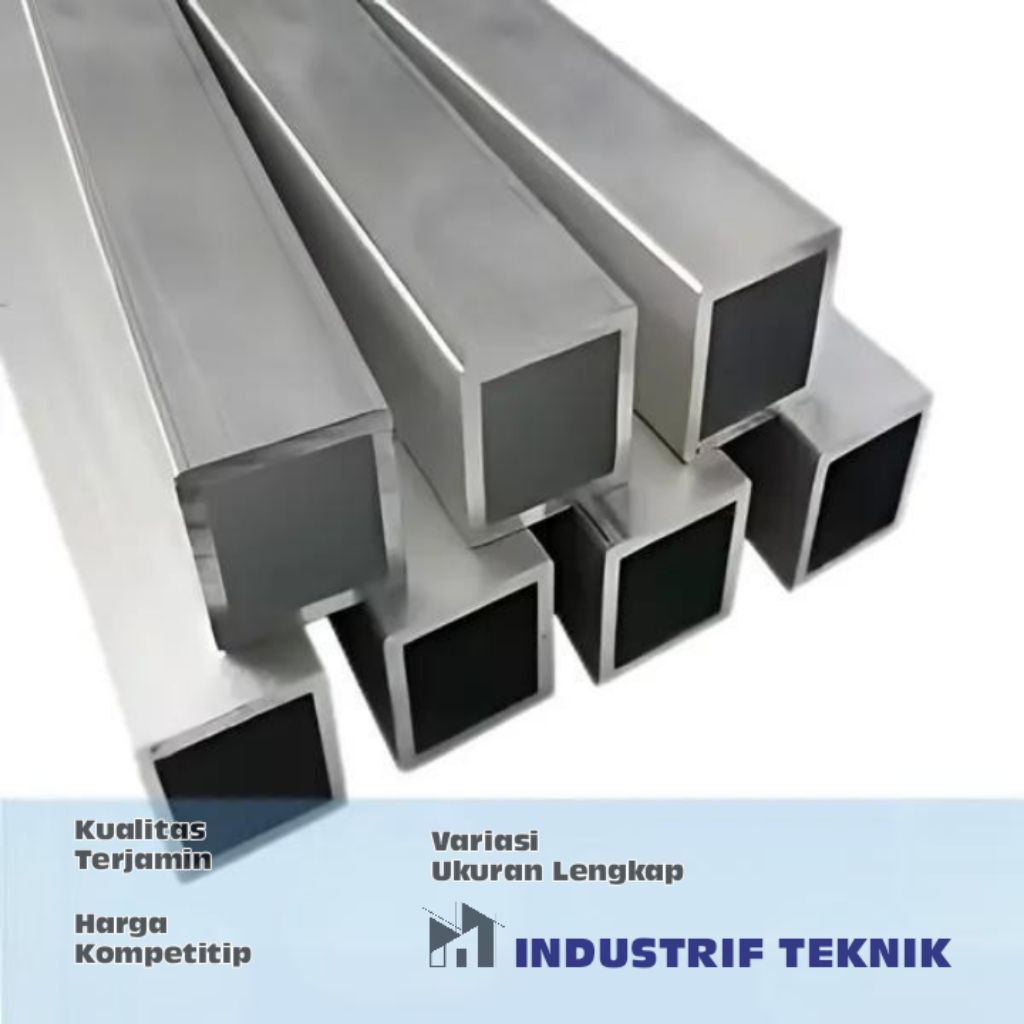 hollow aluminium 50 x 100 x 3 x 500