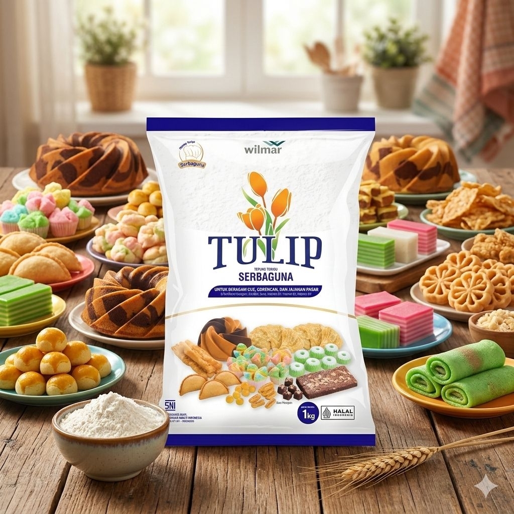 TERIGU TERIGU TULIP EKONOMIS 1 KG