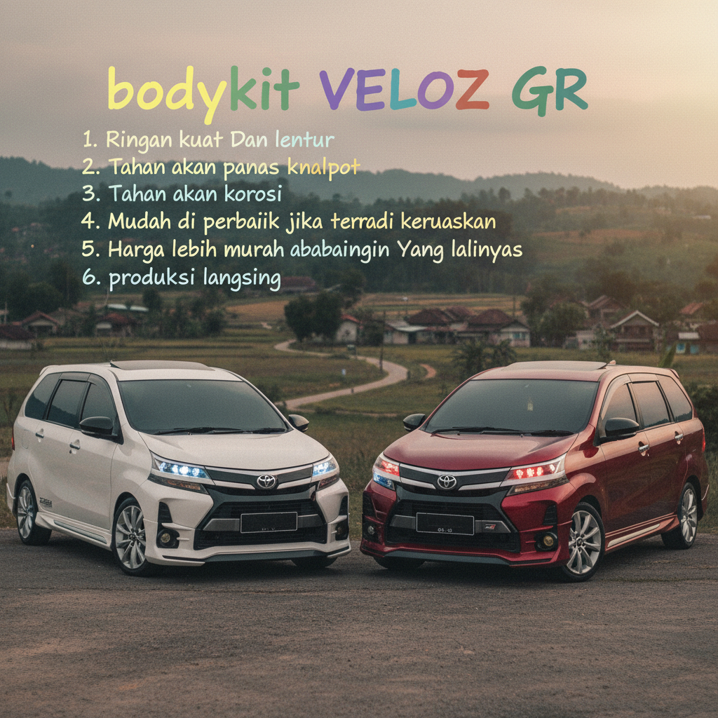 bodykit Avanza Veloz gr 2019-2021 bodykit veloz gr bodykit velos gr
