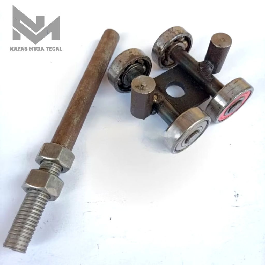 (1 Set) Roda Atas Tamiya + Jalu | Roda Pintu Gerbang