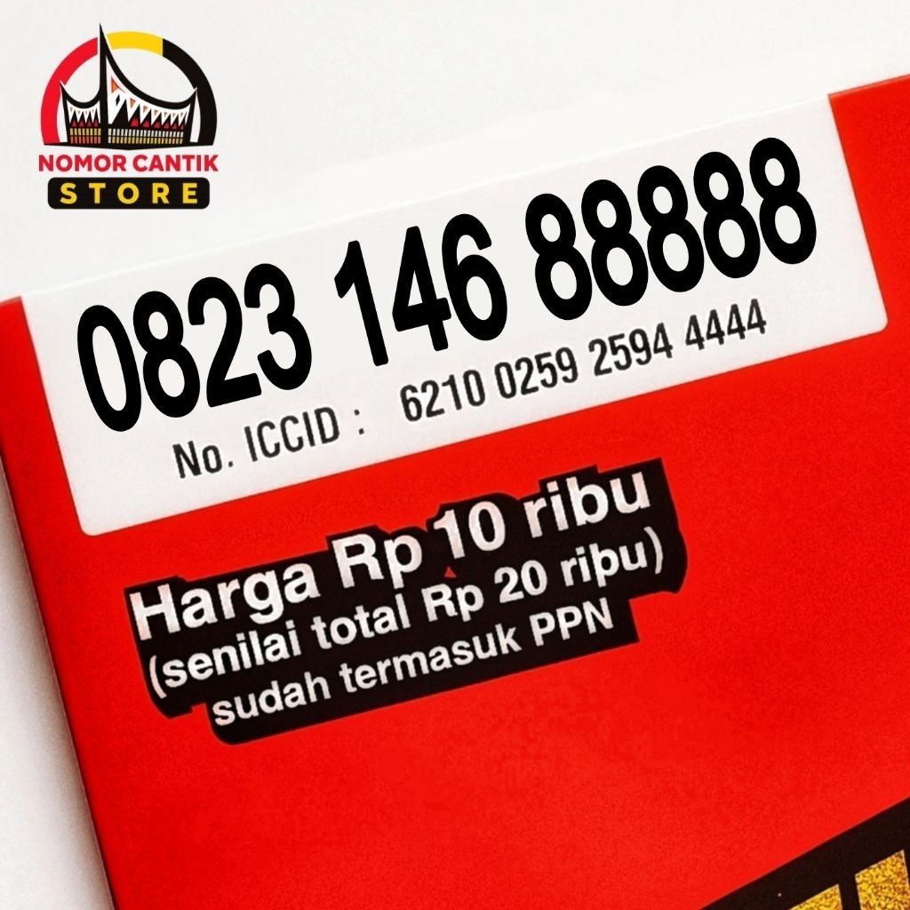 Nomor Cantik Telkomsel 12 Digit Kartu As Panca 8 88888