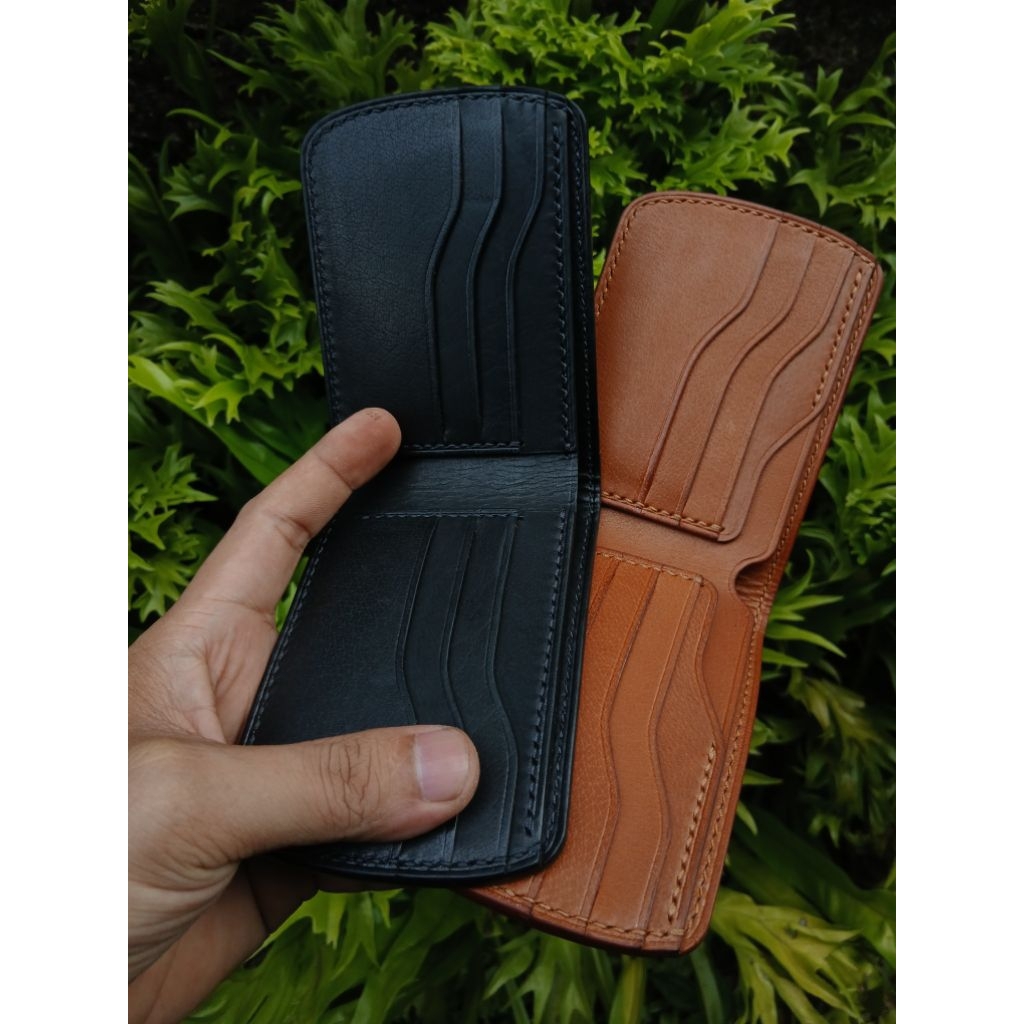 Dompet Kulit Vegtan Handmade Kulit Kerbau Dompet Kulit Jahit Tangan Dompet Unik Kado Suami Kado Paca