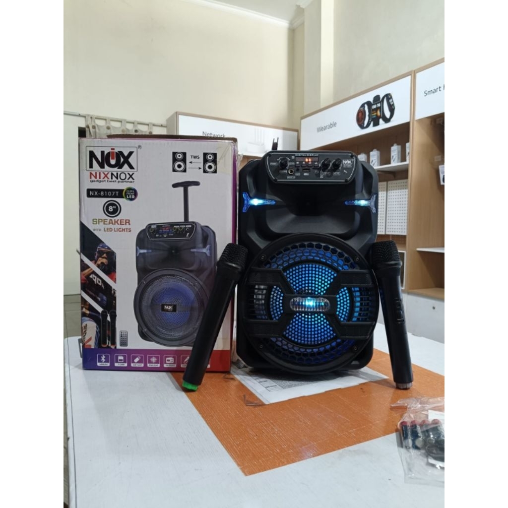 Speaker Bluetooth NixNox NX-8107T Free Mic