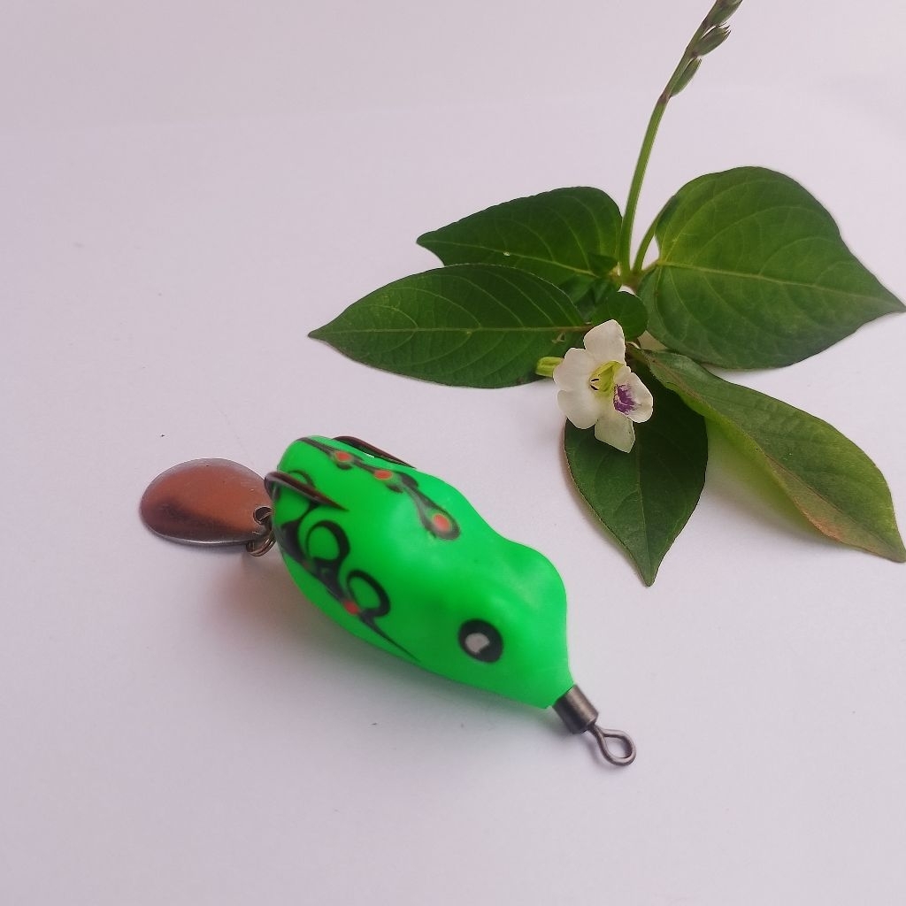 Soft Frog Kodok Kodokan 3,5 cm Umpan Pancing Casting Ikan Gabus, Paling Ampuh Dan Jitu ASTA Lure