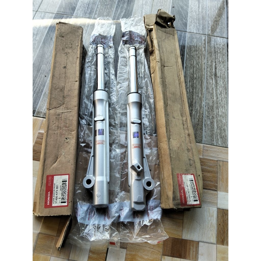 shockbreaker depan Assy Astrea Prima Grand Impresa Legenda Silver original ahm