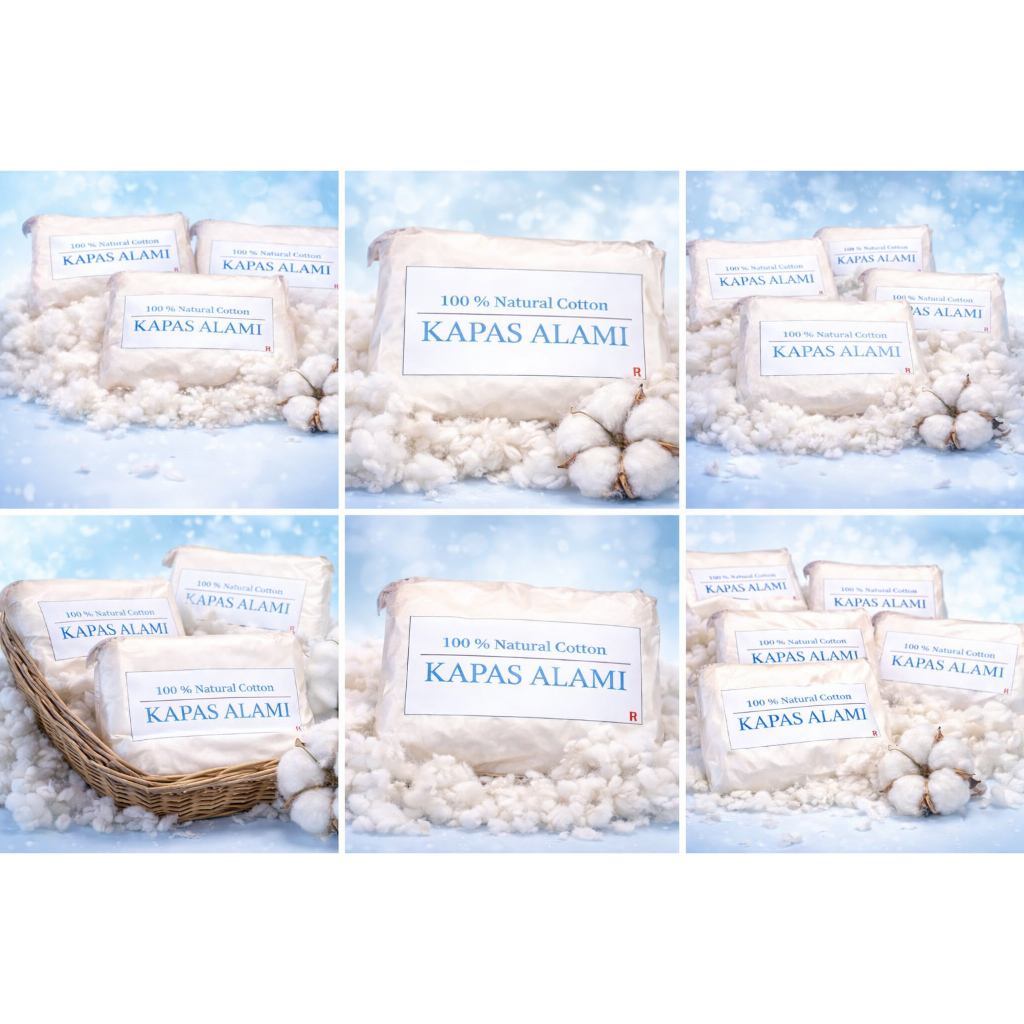 Kapas alami - Kapas Filter Air - kapas isi ulang filter