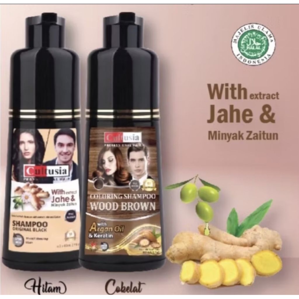 Shampoo Uban / Shampoo Cultusia Hitam