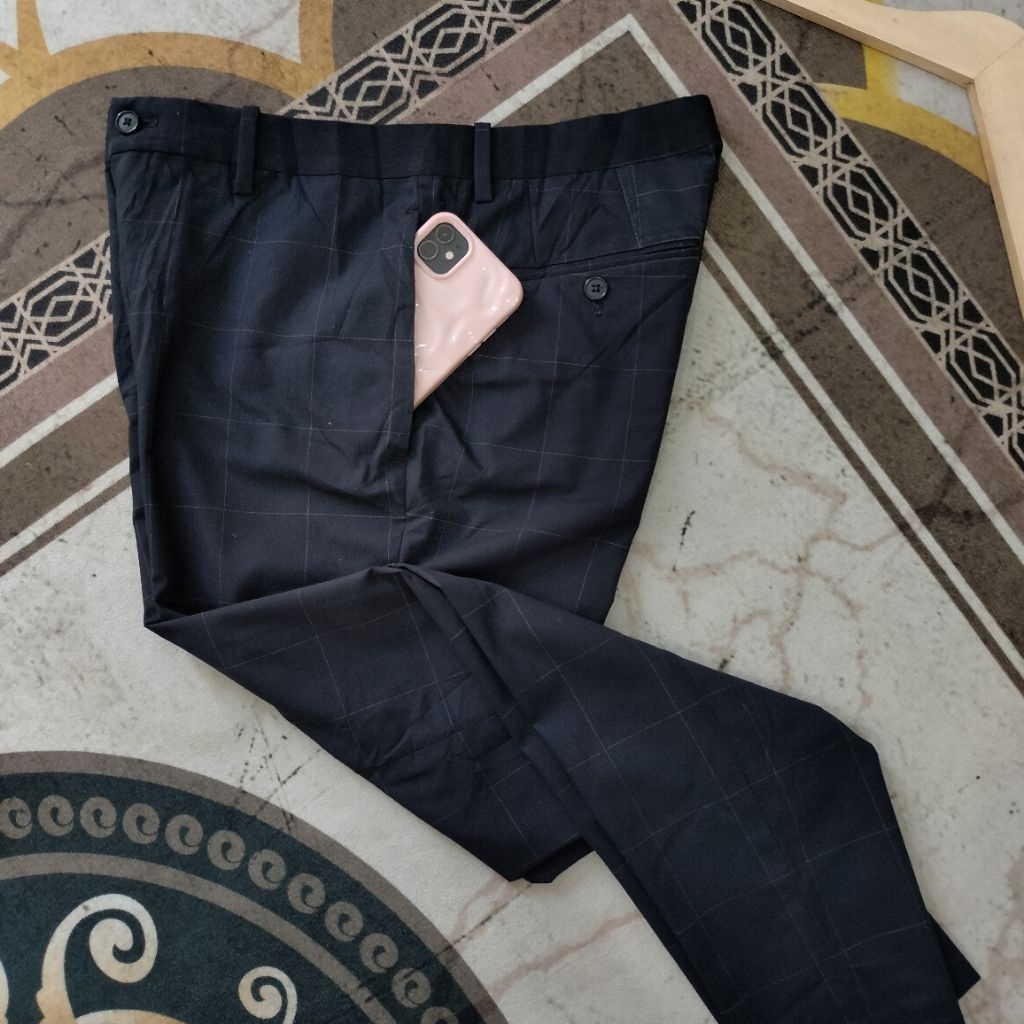 Uniqlo Tartan relax pants