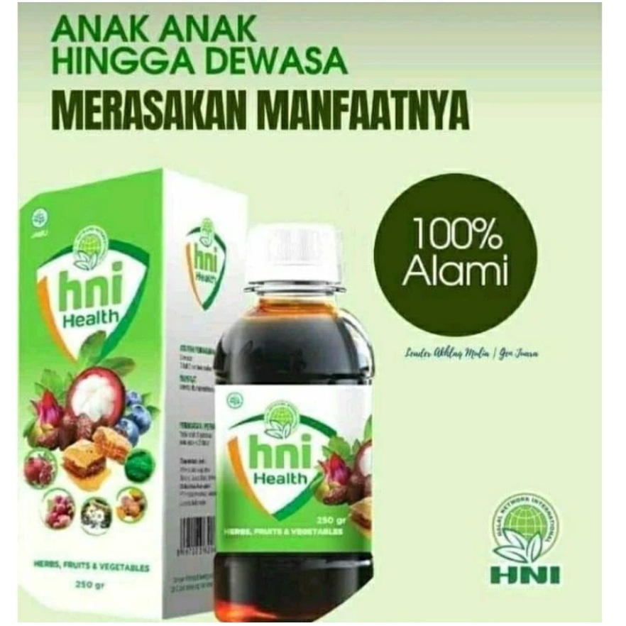 Madu Extra Food HNI Health 250 ML - Menambah Nafsu Makan, Memelihara Daya Tahan Tubuh, Aman untuk An