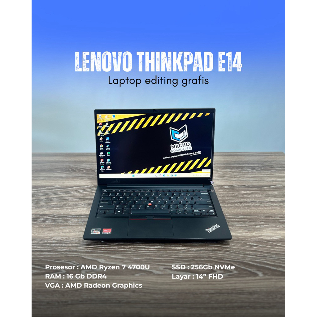 Lenovo Thinkpad E14 Ryzen 7 4700U