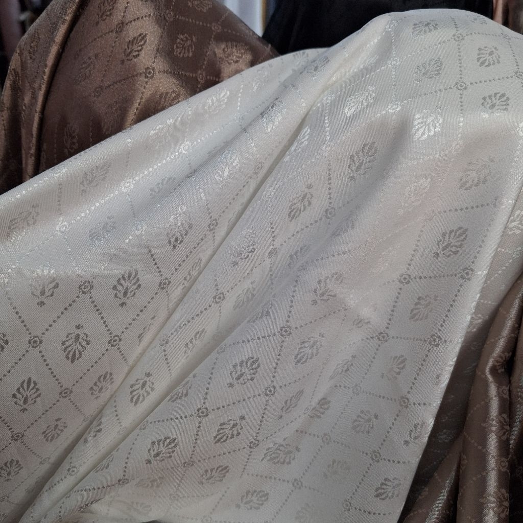 kain jaguar silk armani motif // premium original 100%