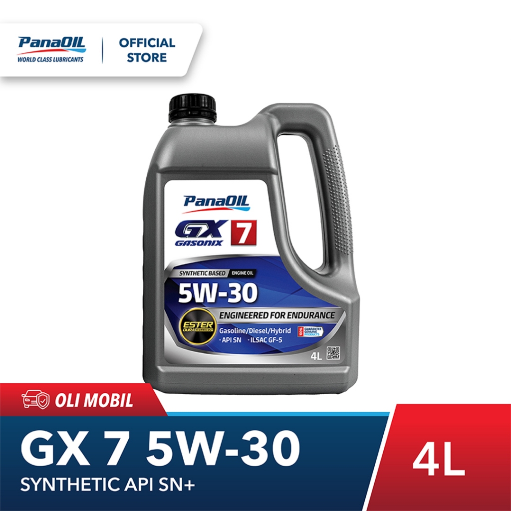 Oli Mobil Panaoil GASONIX GX7 5W-30 Ester Synthetic ILSAC GF-5 4L