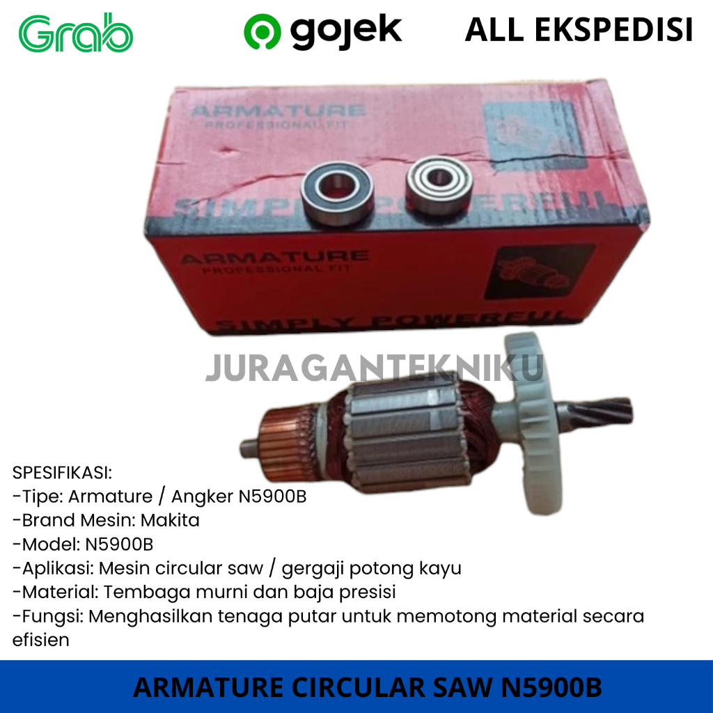 Armature Angker Circular Saw N5900B  Makita