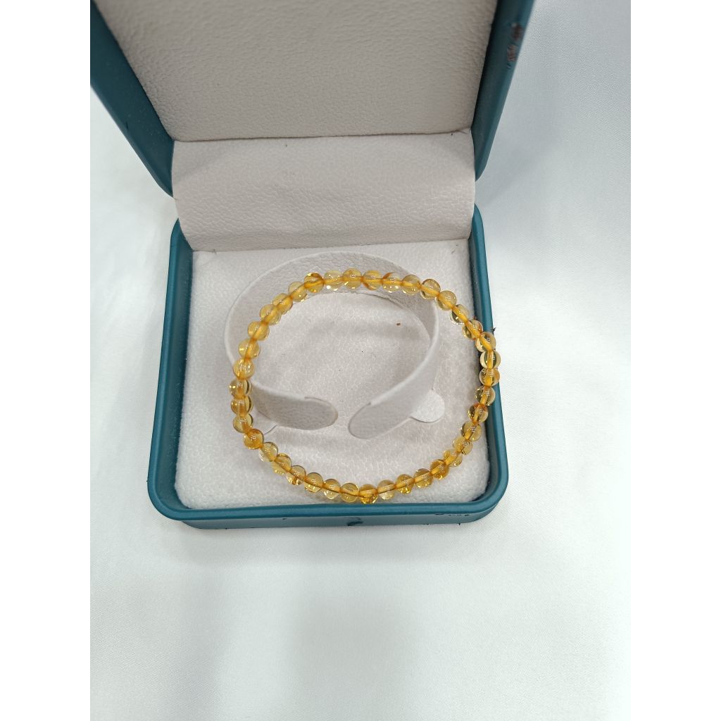 GELANG BATU ALAM CITRINE NATURAL – Energi Rezeki & Kepercayaan Diri