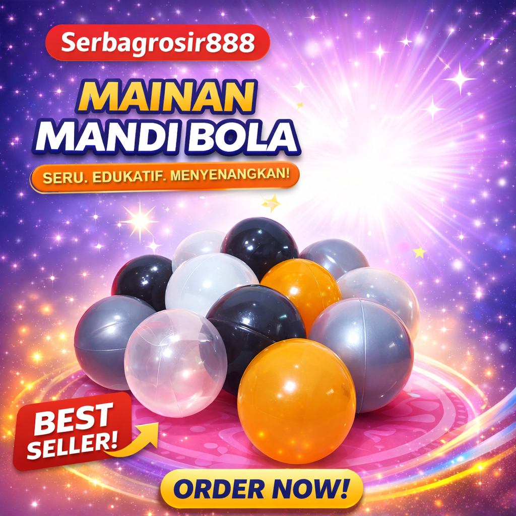 AQUATIC MANDI BOLA PREMIUM WARNA KHSUSU ISI 100 PCS MANDI BOLA AQUATIC WARNA KHUSUS