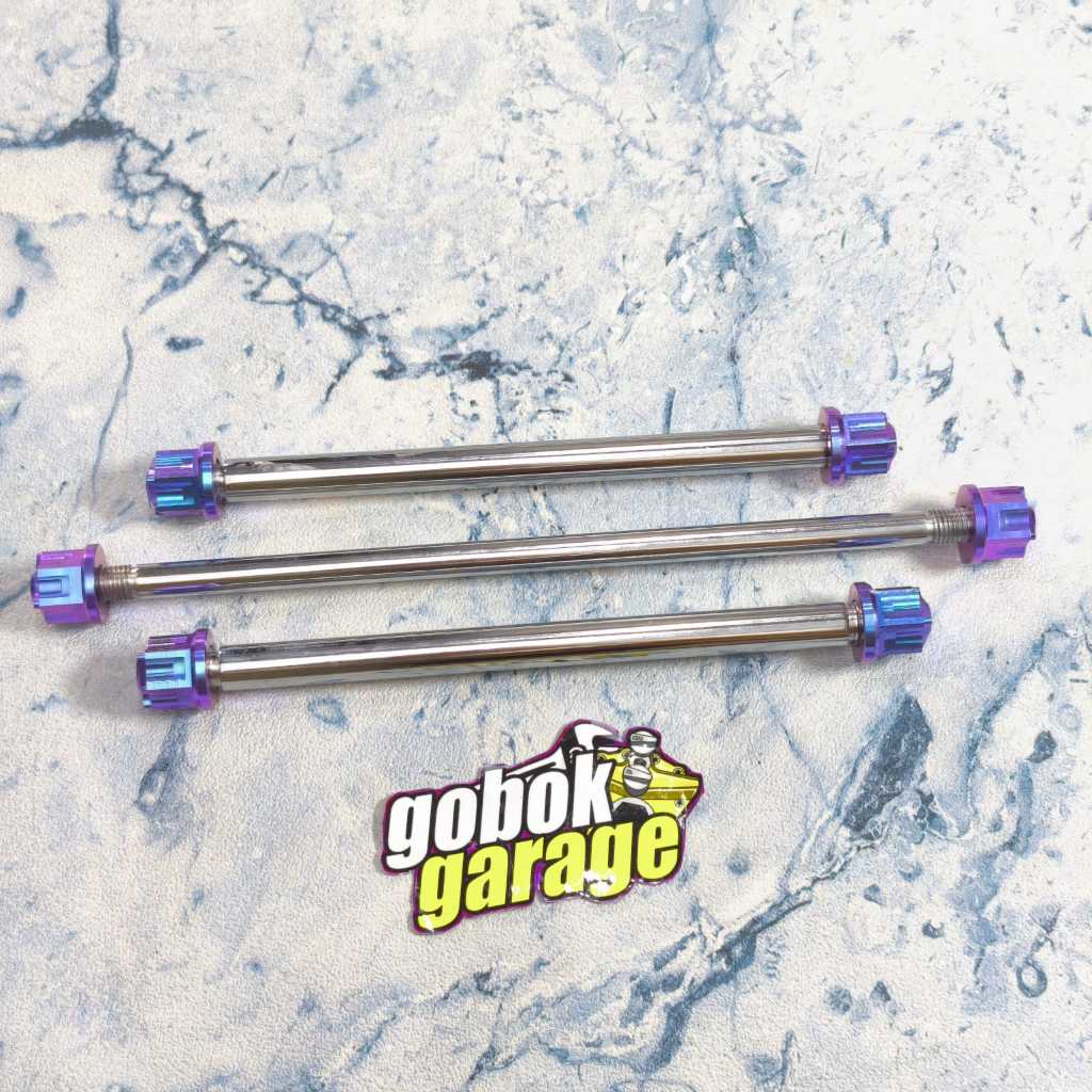 As Roda Depan Belakang Titanium Wave125 Karisma125 / 1Set Asroda wave 125 karisma 125