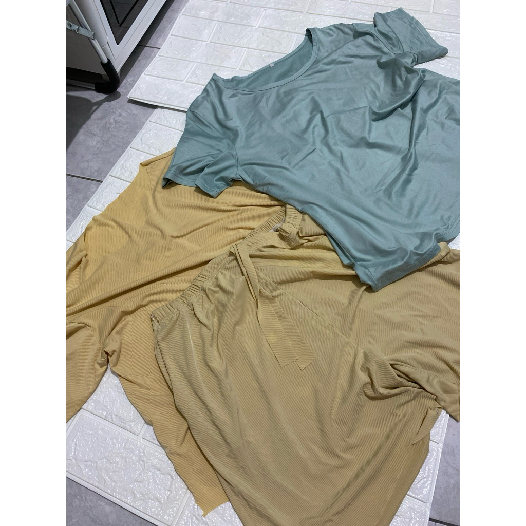 baju rumah wanita jumbo