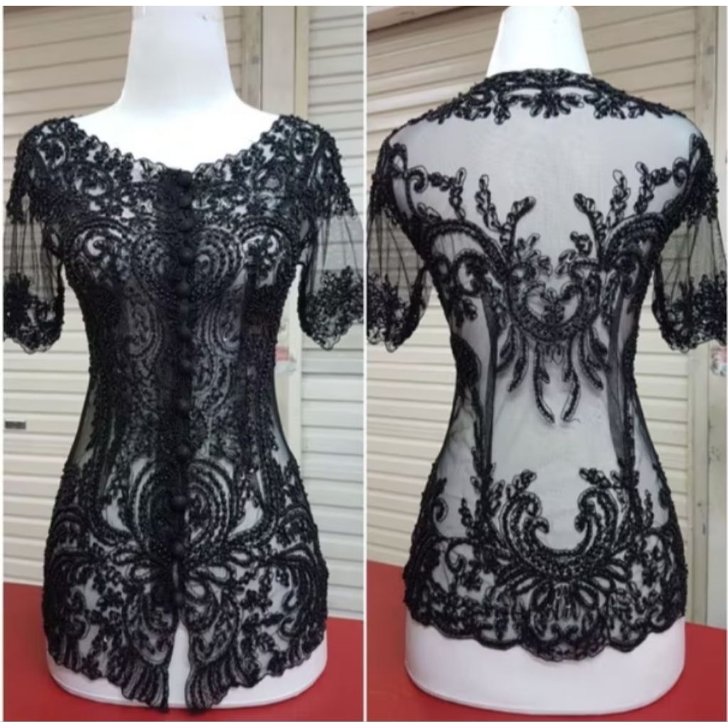 PRODUK ORIGINAL KEBAYA PAYET LENGAN PENDEK//KEBAYA PAYET MEWAH