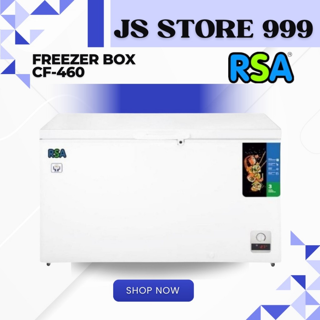 FREEZER BOX RSA CF 460 PETI PENDINGIN FREEZER DAGING PEMBEKU