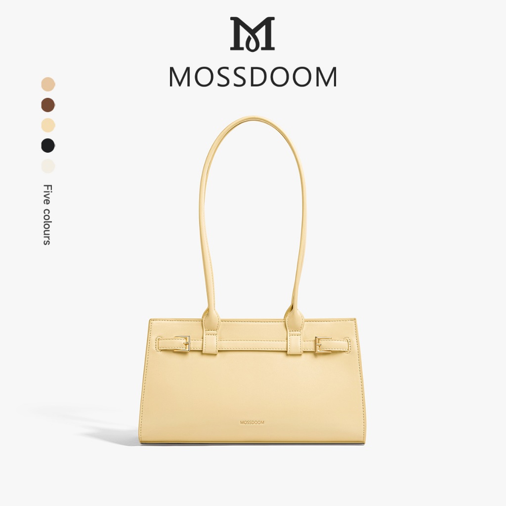 MOSSDOOM Tas Wanita Aurelia Bag Kekinian Desain Minimalis Kapasitas Cukup Banyak Warna