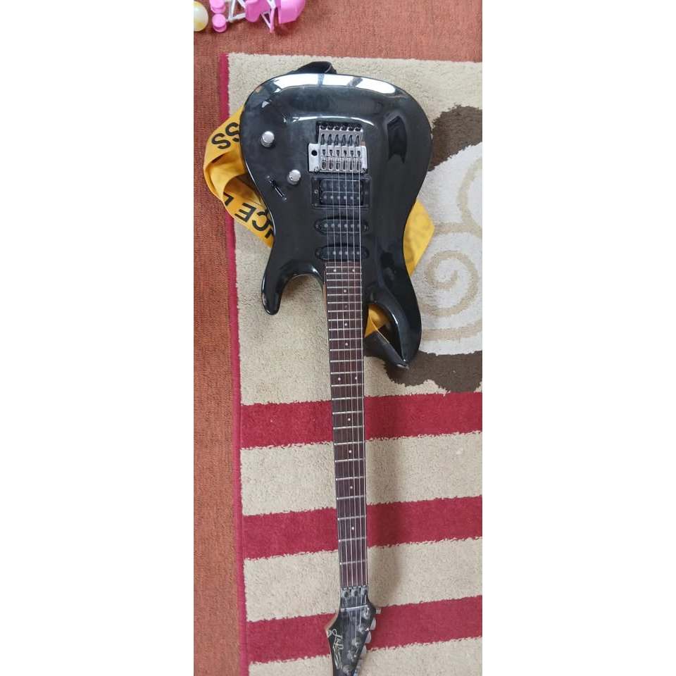 Gitar Listrik JnD Flyod Rose Hitam Second