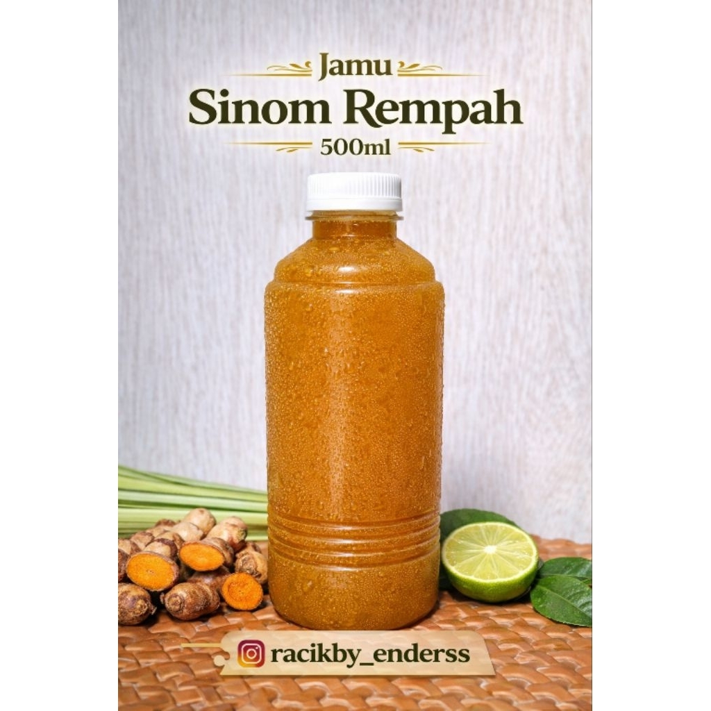 Jamu Sinom Rempah 500ml Homemade Minuman Sinom Rempah 500ml Sinom Rempah jamu herbal Surabaya Jamu S